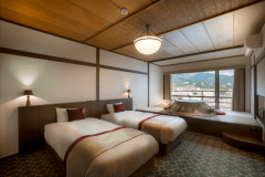 2階・掘ごたつ付ツイン／禁煙／貸切露天サービス／シャワーあり