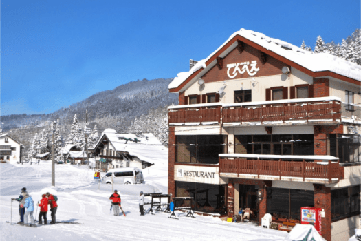 Ski-in, Ski-out - DENBEY surrounded by snow