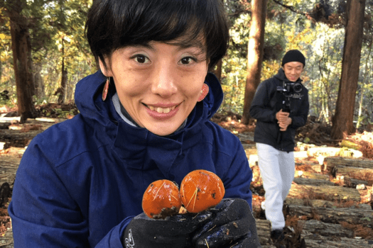 自家栽培の特大深山なめこ、ここのサイズ! 自家栽培の特大深山なめこ、ここのサイズ!