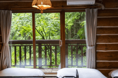 【ログハウス1階】ペットと泊まれるお部屋