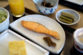 ある日の朝食　健康的な朝ごはんをご用意しています。