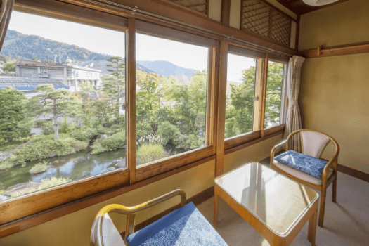 Traditional Japanese Garden View Room