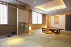 【特別和室　悠久】最上階の広々としたお部屋です。