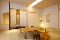 【特別和洋室　紫雲】最上階、上質な畳の和室でゆったりお過ごしいただけます。