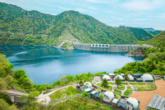 【夕食付】🎄Xmas限定BBQ”無料”🎄＜期間限定＞愛犬と楽しむ、冬の特別なクリスマス・グランピング✨～煌めく夜空の下「限定BBQメニュー」を楽しむ温井ダムリゾートの滞在～