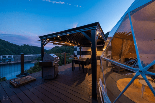 【素泊まり/お食事無し】お食事は自由にお持ち込みOK♪素泊りで楽しむドッググランピング【愛犬とグランピング/温泉チケット付】