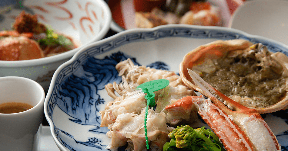 【完全個室・2食付／幻の蟹・間人ガニフルコース】地ガニのみを使った「食べてうまい！！心に残る」カニ料理