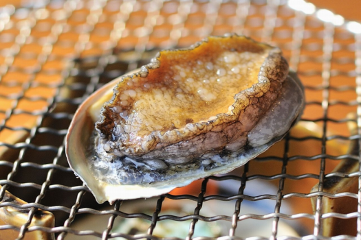 【スタンダード】海鮮料理～アワビ・舟盛～夕日と海が見える露天風呂付き客室