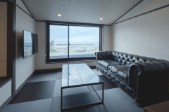 露天風呂または半露天オーシャンフロント特別和洋室【お部屋食】