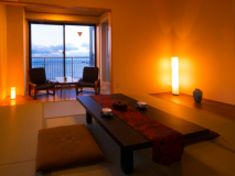 壮大な大船渡湾が魅せる“芸術”を♪ゆっくりとお過ごしください。