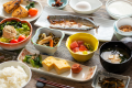 【ご朝食】たっぷり食べて、元気な一日のはじまりを♪地元食材たっぷりの和定食。