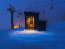 屋外プライベートサウナ