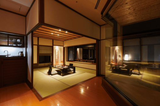 ＜季之花(Toki no hana＞溫泉露天付和式套房【和室10畳＋客廳＋露天浴池】