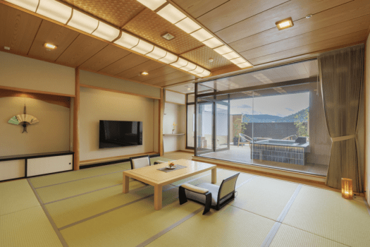 Main Building: Rooftop Terrace + Open-Air Bath Room with Japanese-Western Style [Type 35]