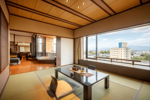 ＜季之花(Toki no hana＞溫泉露天付尊貴套房【和室10畳＋雙人房＋客廳＋露天浴池】