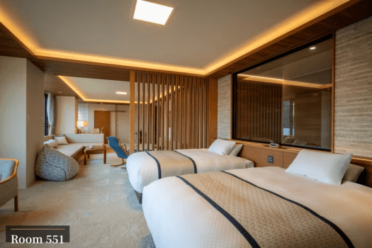 Special room on the top floor overlooking Mt. Maizuru【Room 551】