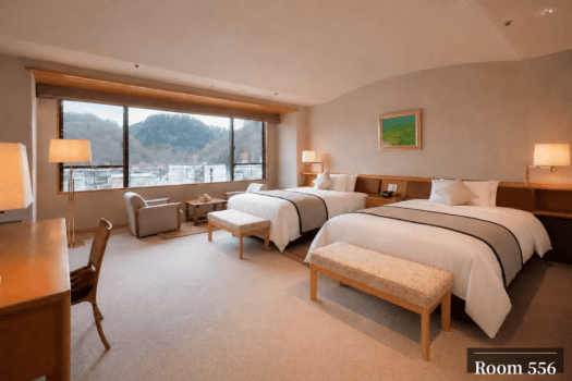 Special room where you can appreciate the beauty of Yamagata craftsmanship【Room 556】