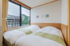 Main Building Standard Japanese Style Room with Beds [8 Tatami mats + Twin Beds]