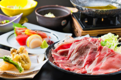 ☆特別プラン★やまなしグルメプラン・甲州牛と富士桜ポーク食べ比べ堪能プラン★