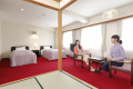 ☆和洋室プラン☆広いお部屋でゆったり～【1泊2食付・ゆらり1日入浴券付】バス・トイレ付