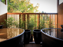 金泉・銀泉　貴賓室　露天風呂