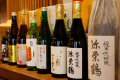 ［売店］オススメの地酒を取り揃えて販売しております。