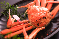 【冬・夕食】山陰松葉蟹［一例］