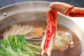 【冬・夕食】蟹鋤鍋［一例］