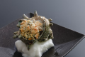 【秋・夕食】エスカルゴ風　丹後産 栄螺の壺焼き［一例］演出を添えて