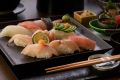 【夕餉 通年】丹後の旬魚鮨十貫に、天ぷらなど地元食材を活かした料理を