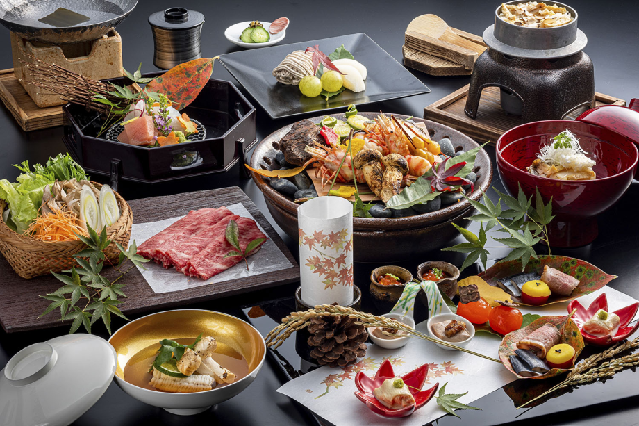 【夕食・秋】旬が彩る秋料理　月会席［一例］