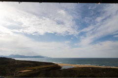 客室から眺める景色