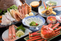カニ＆とらふぐ食べ尽くし会席/一例