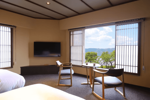 【デラックスツインルーム温泉付き■313】一例