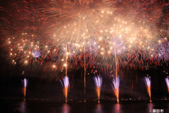 諏訪湖祭湖上花火