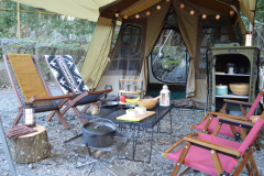 高規格テントサイト【大室山の麓でキャンプ】電源 / 水栓 / 高速WIFI付き♪