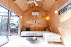 Cabin L [Capacity 5 people/No meal included/with garden,Wood deck & BBQ grill]