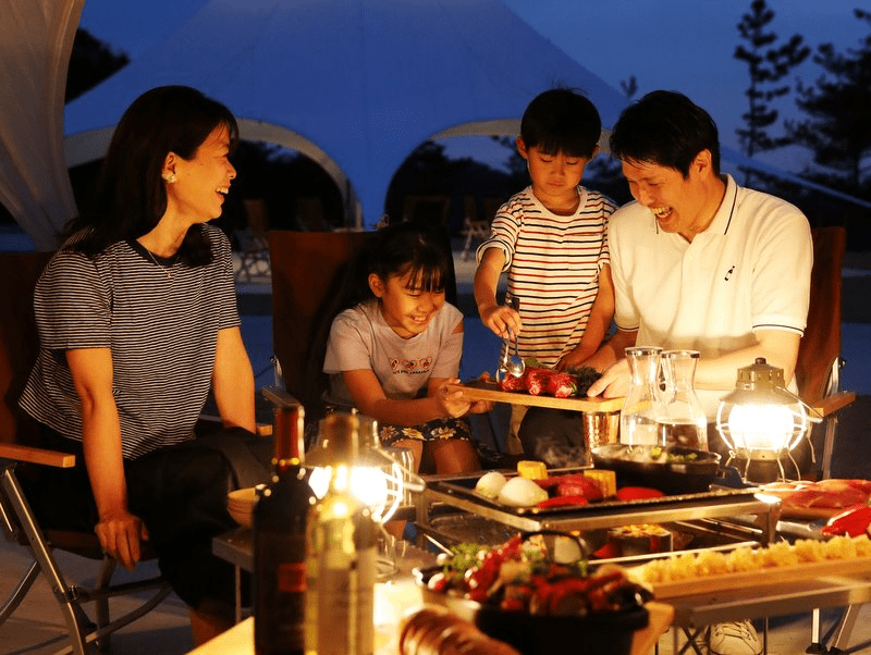 自分の手で焼き上げるBBQならではの体験が、かけがえのない夏の思い出に。