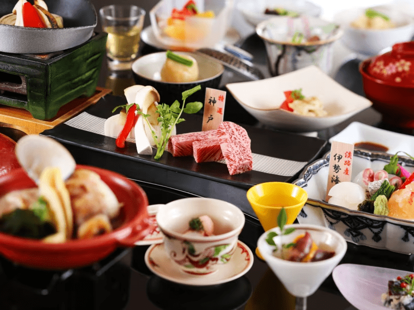 4～5月　至宝会席　ご夕食一例