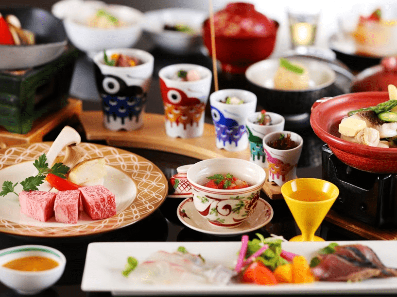 4～5月　和洋会席　ご夕食一例