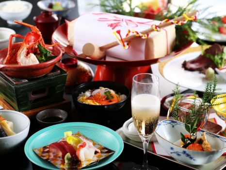お祝い会席【中央館】　お料理イメージ