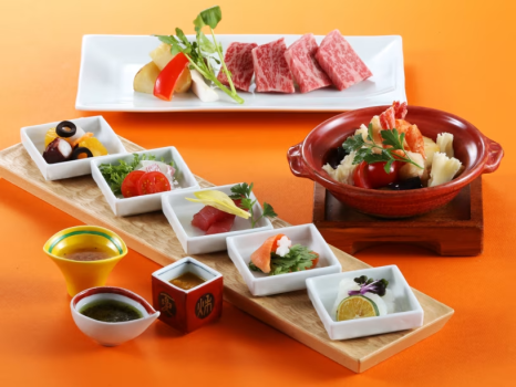 6～8月　和洋会席 ご夕食一例