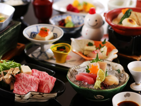 12月～1月　悠遊　ご夕食一例