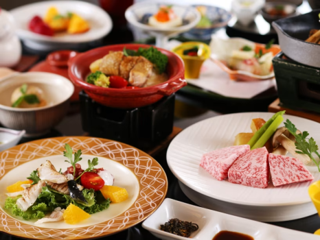 11月4日～1月31日　和洋会席　ご夕食一例