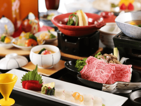 2～3月　悠遊（和食コース）　ご夕食一例