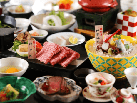 2月7日～3月31日　至宝会席　ご夕食一例