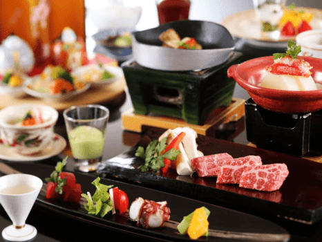 2月7日～3月31日日　和洋会席　ご夕食一例