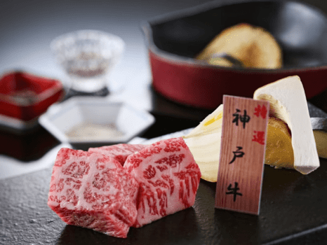 神戸牛陶板焼き