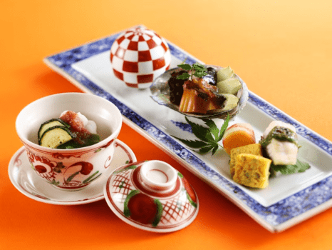 前菜五種盛りと先付け