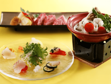 6～8月　和洋会席　ご夕食一例
